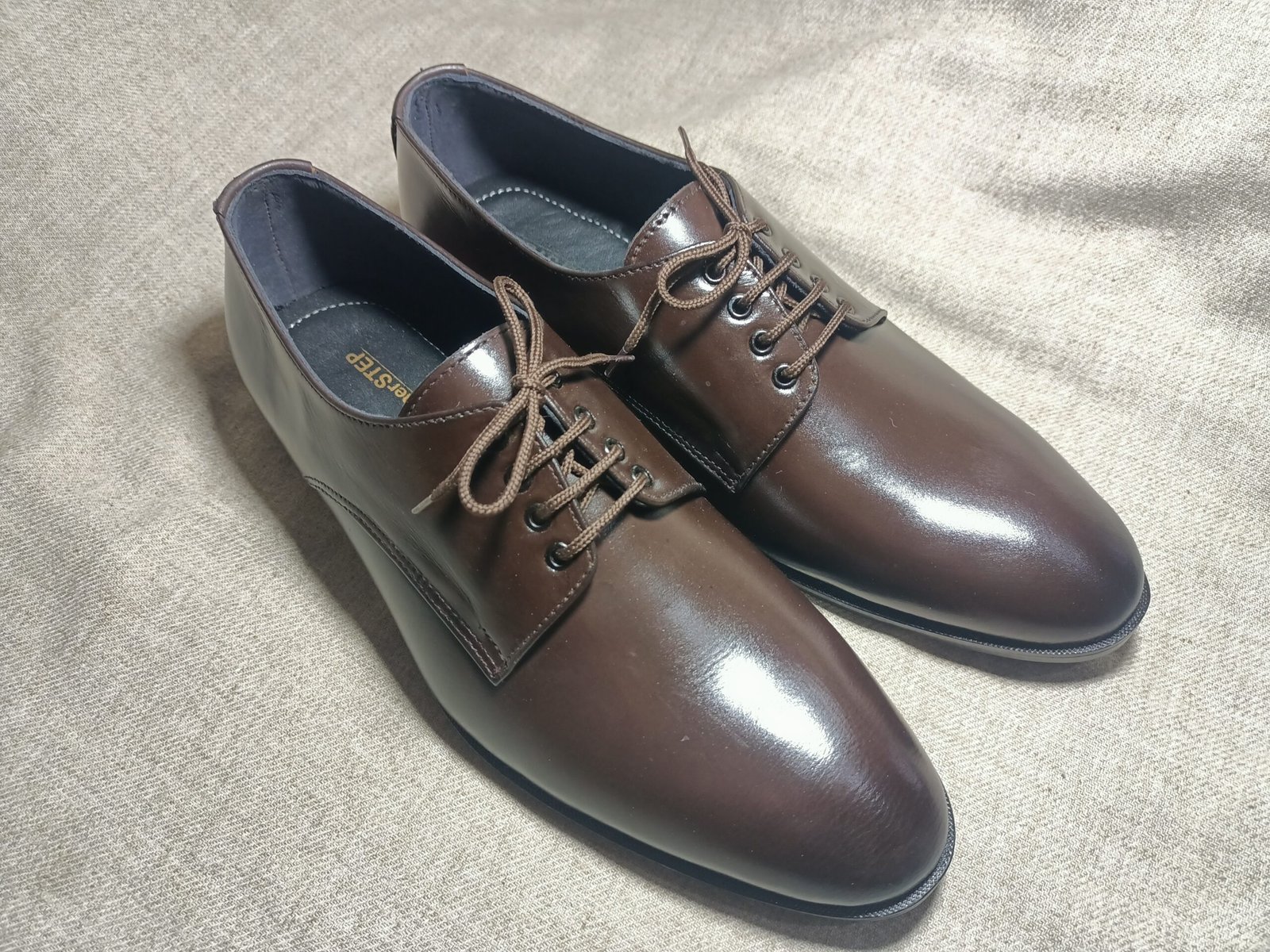 Dark Brown Office Shoes LS00006 - Image 5